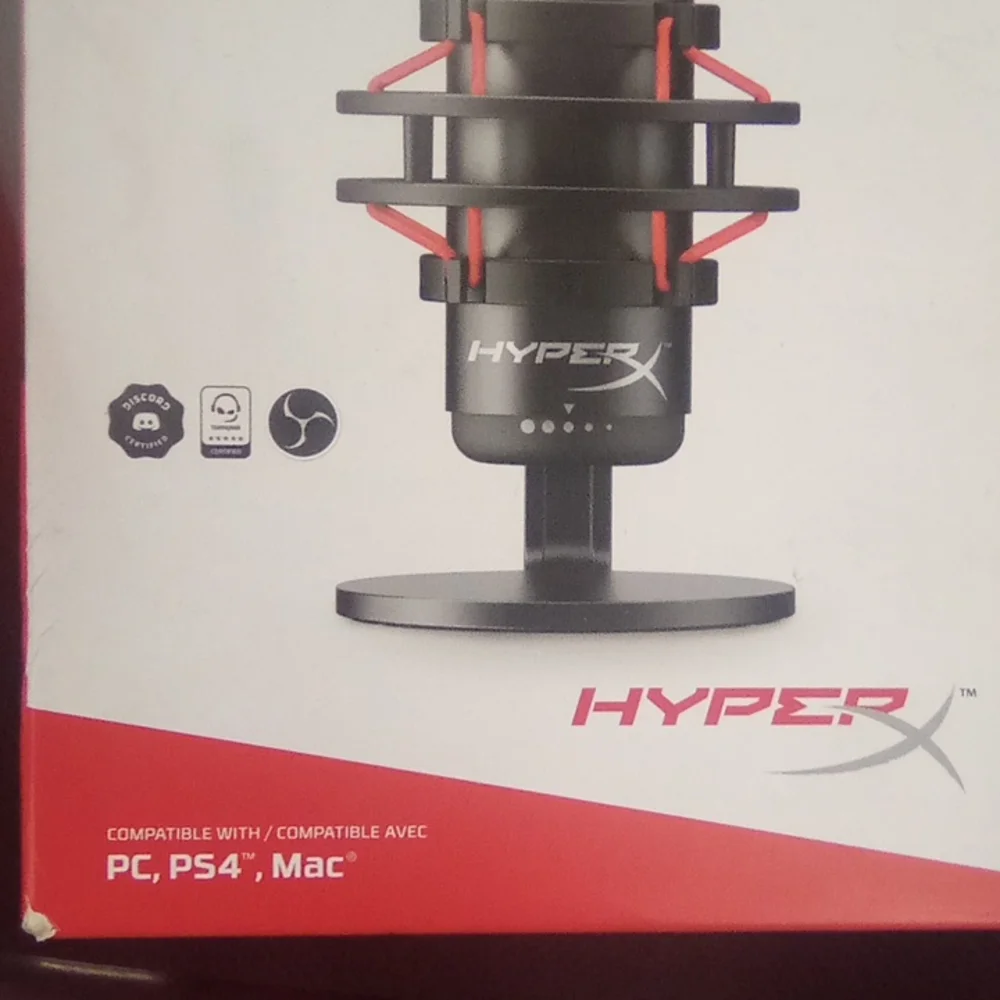 HyperX Quadcast USB microphone